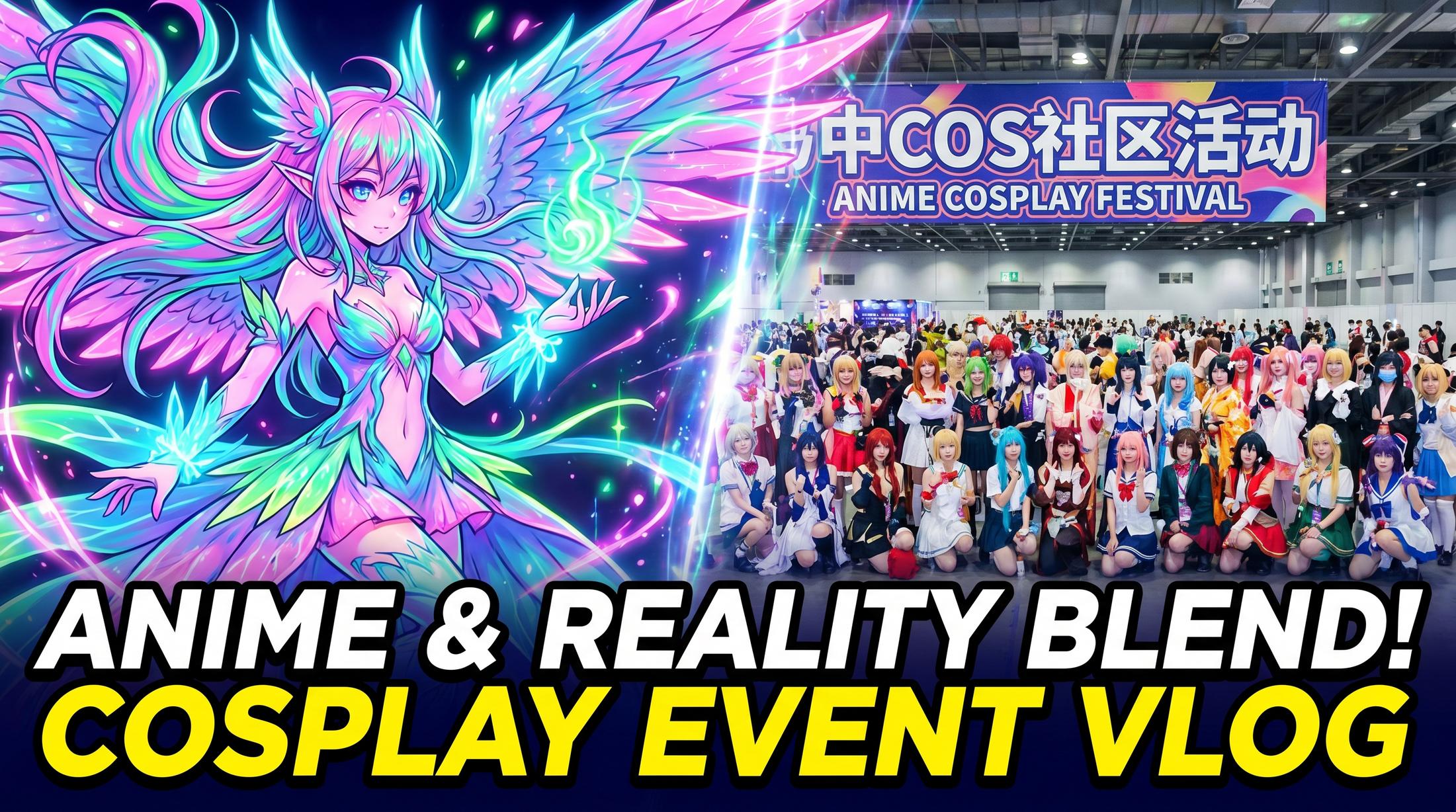 情侣自拍二次元：漫展Cosplay活动合影